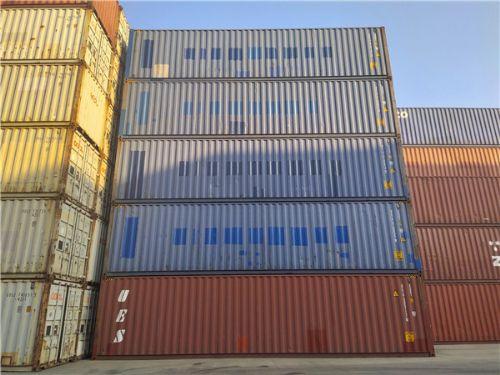 天津各种二手集装箱海运集装箱自有箱出售